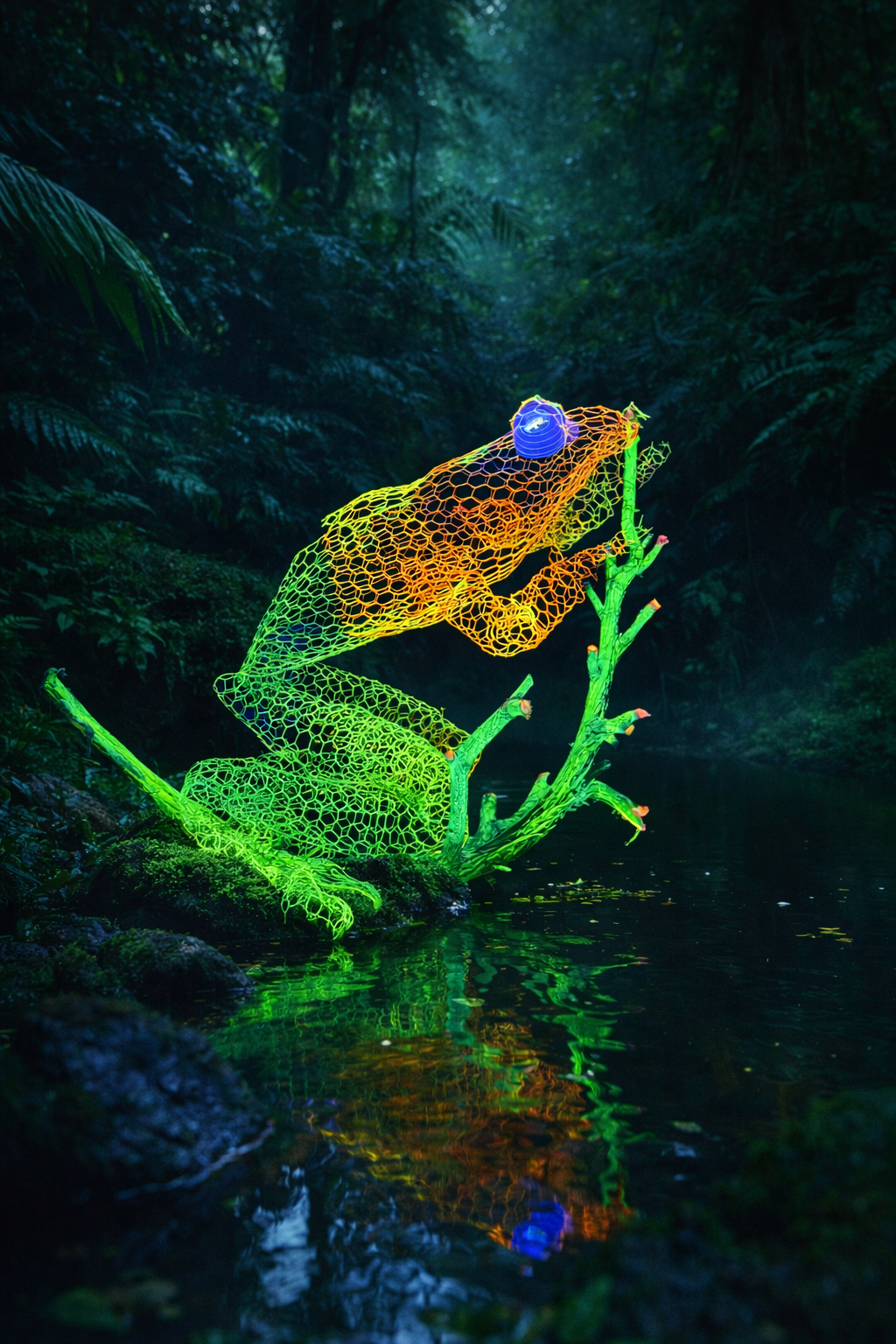 Feeling Froggy - Suitcase Wrap