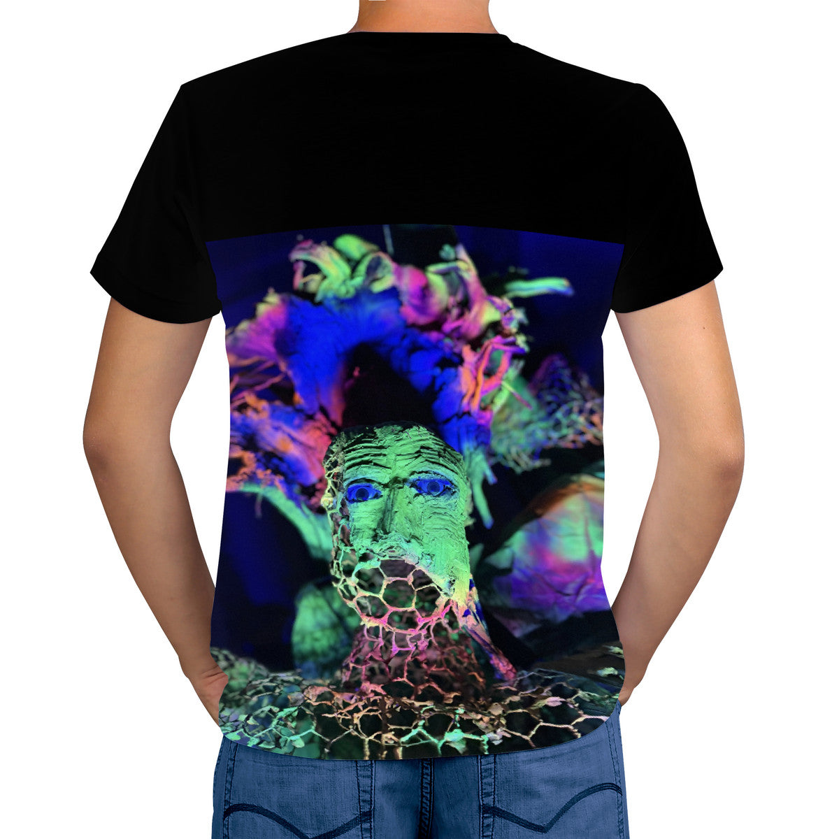 Nature Wins - As Above So Below - Original Artwork by Craig Davoll - Men's T-shirt