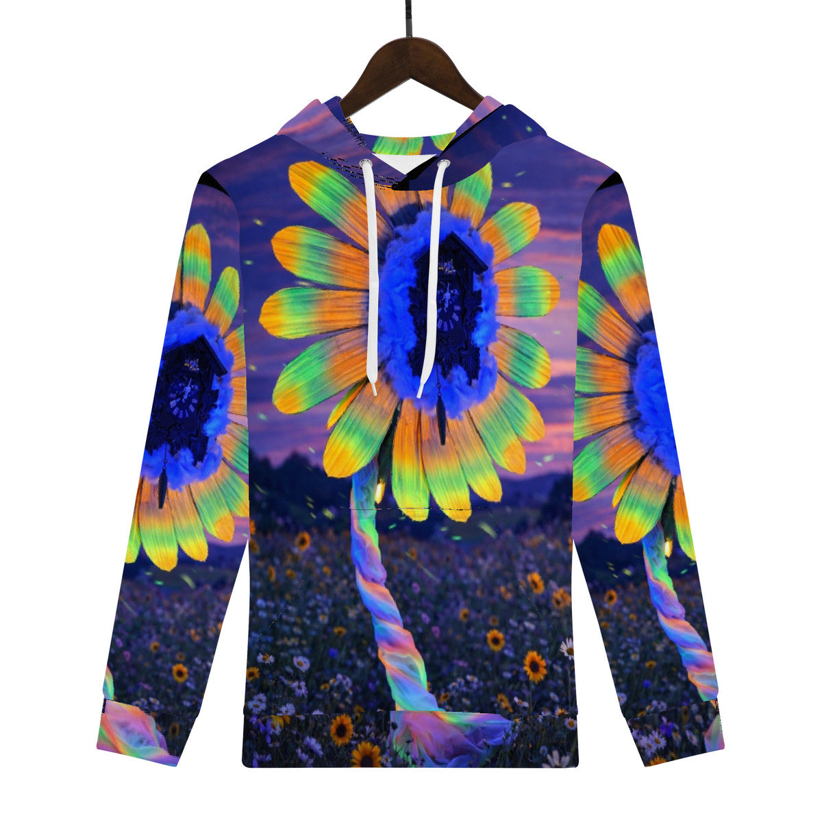 Lucy - Original Art by Craig Davoll - Men's All Over Print Hoodie