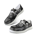 Rage - Original Artwork by Craig Davoll - New Upgraded Canvas Loafers