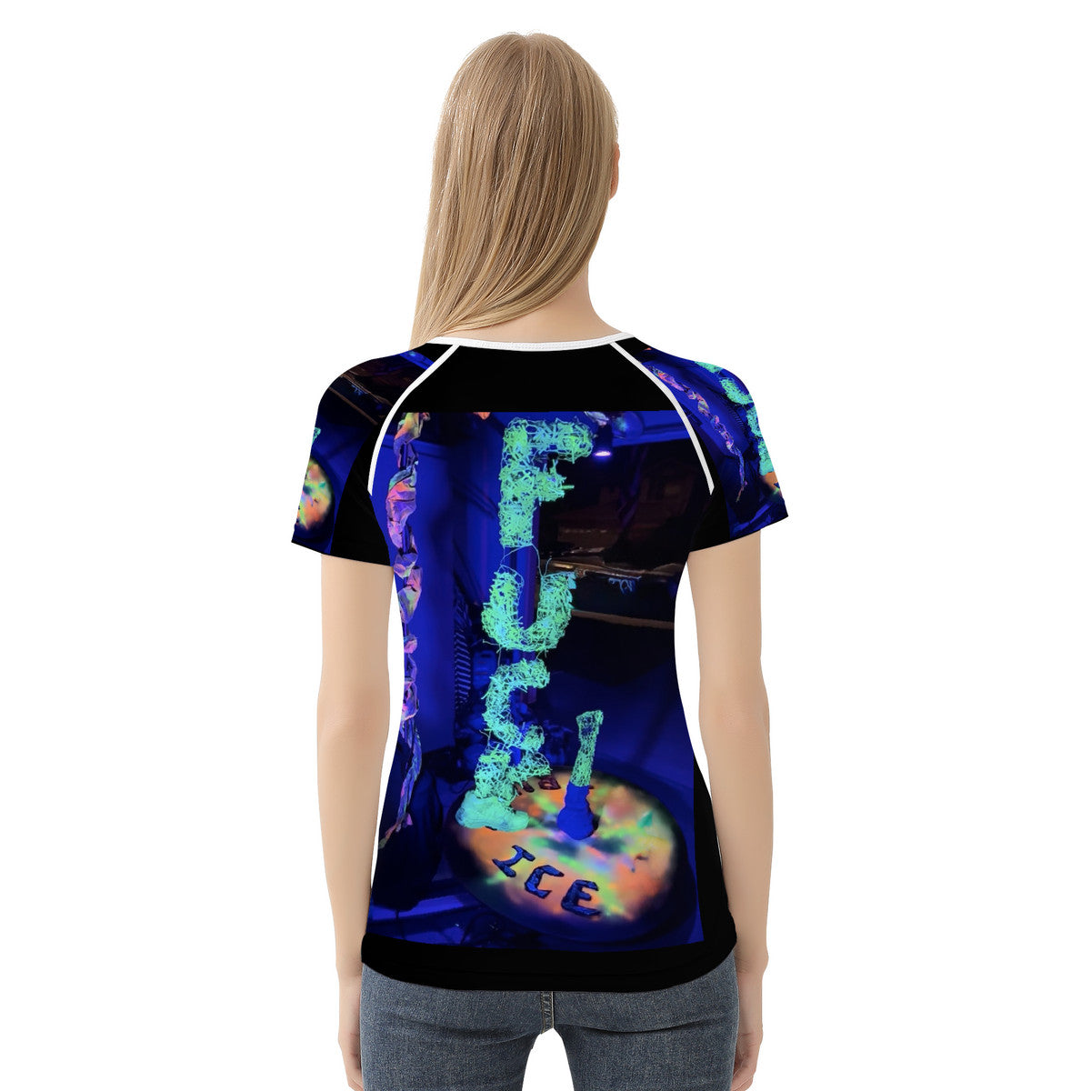 Fu*k ICE - Original Artwork by Craig Davoll - D65 Women's All-Over Print T shirt