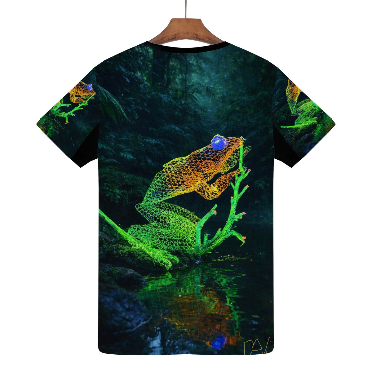 Feeling Froggy - Original Artwork by Craig Davoll - Men's All Over Print T-Shirt
