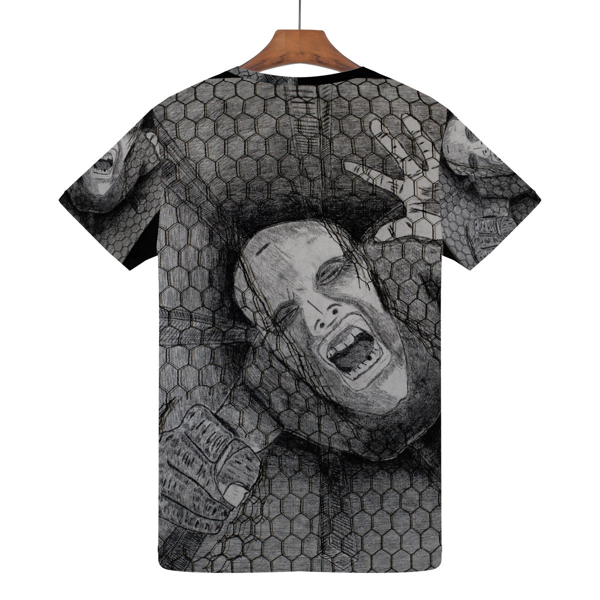 Rage -  Original Artwork  by Craig Davoll - Men's All Over Print T-Shirt