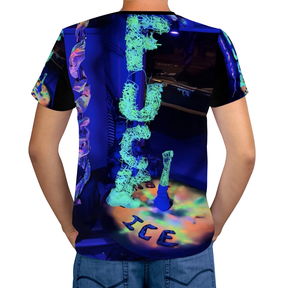 Fu*k Ice - Original Art by Craig Davoll - D61 Men's All Over Print T-Shirt