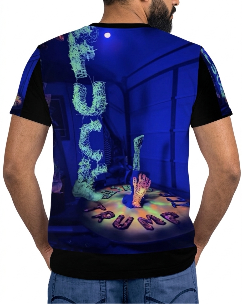 Fu*k Trump - Original Art by Craig Davoll - Unisex  All Over Print T-Shirt