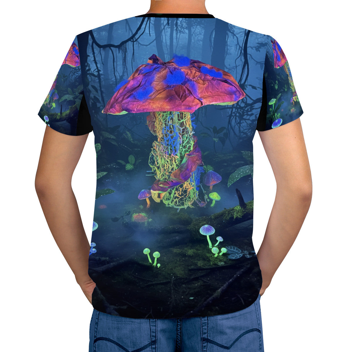 Mycel - Original Art by Craig Davoll - Men's All Over Print T-Shirt
