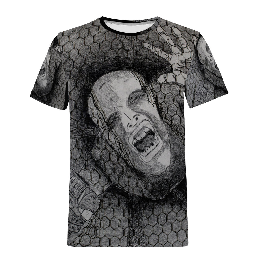 Rage -  Original Artwork  by Craig Davoll - Men's All Over Print T-Shirt
