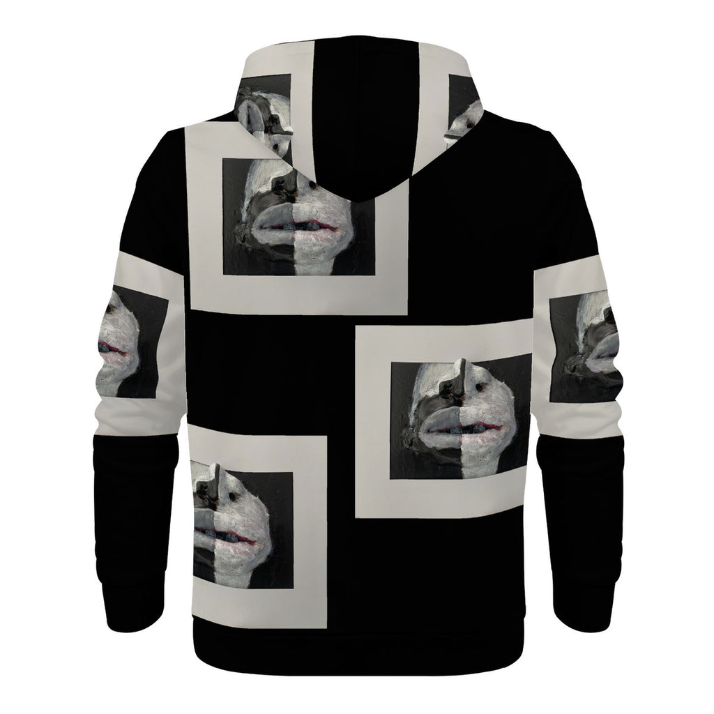 The Warriors - Original Artwork by Craig Davoll -  Men's All Over Print Zip Hoodie