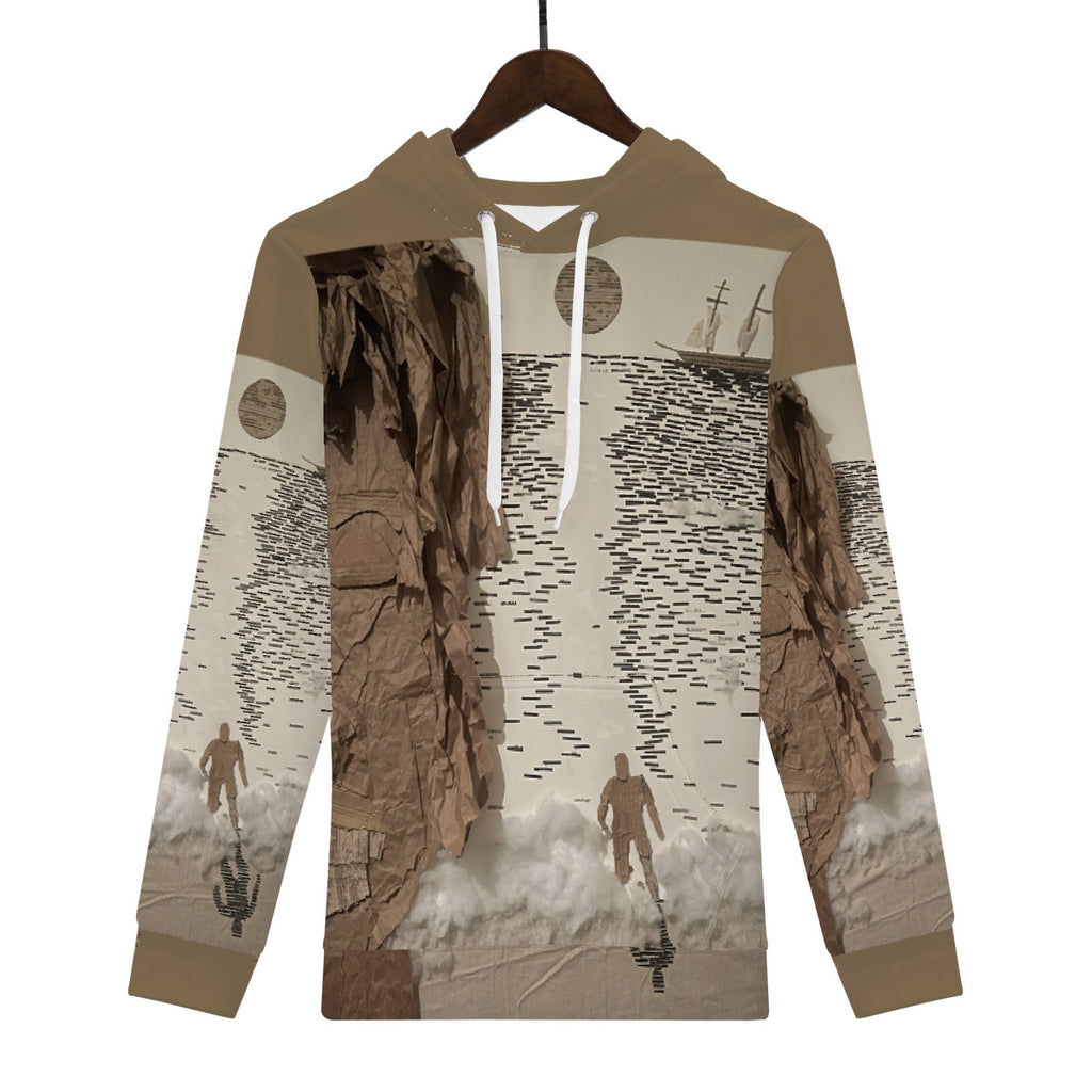 Midnight Run - Original Artwork by Craig Davoll - Men's All Over Print Hoodie
