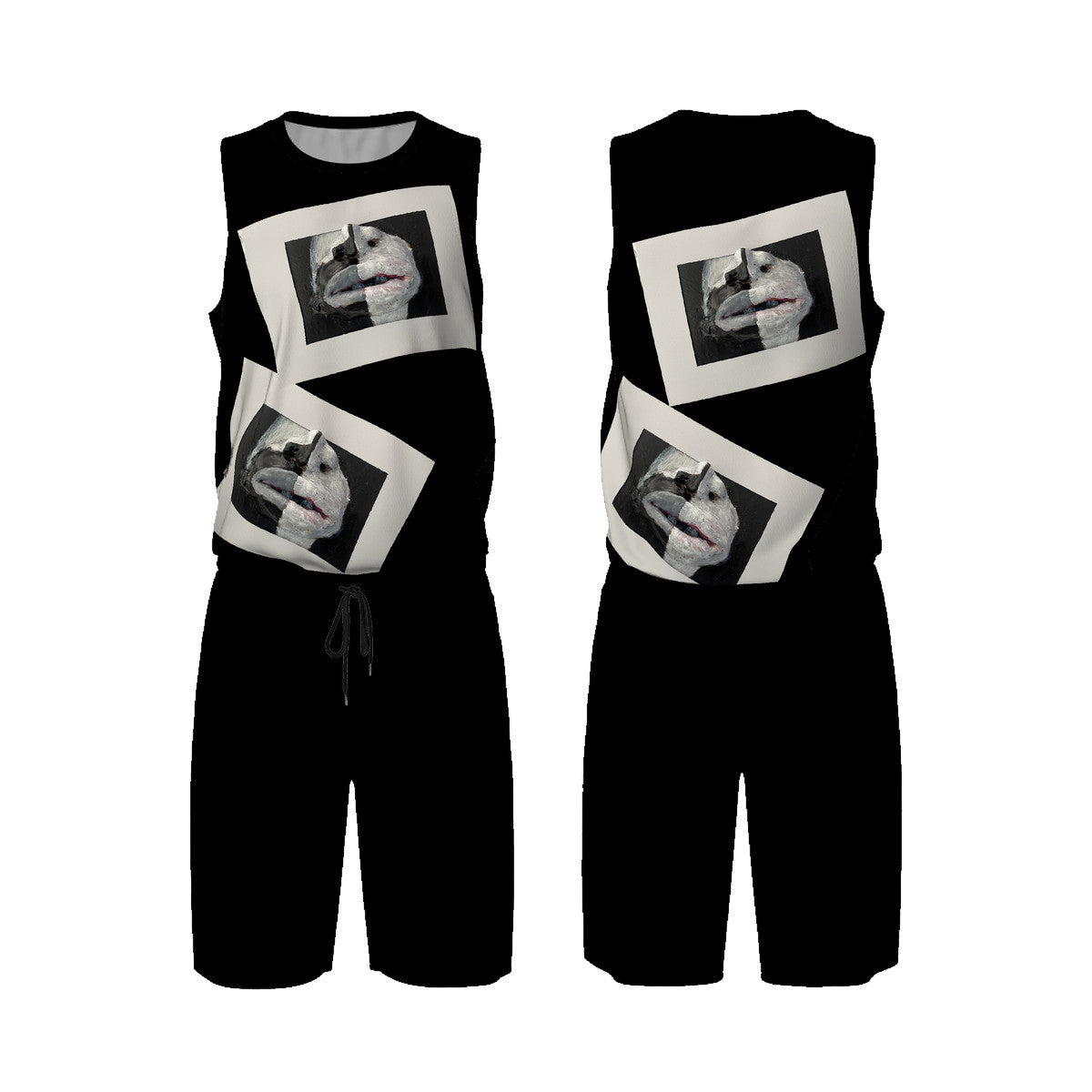The Warriors - Original Art by Craig Davoll - Men’s Basketball Uniform Jersey Set