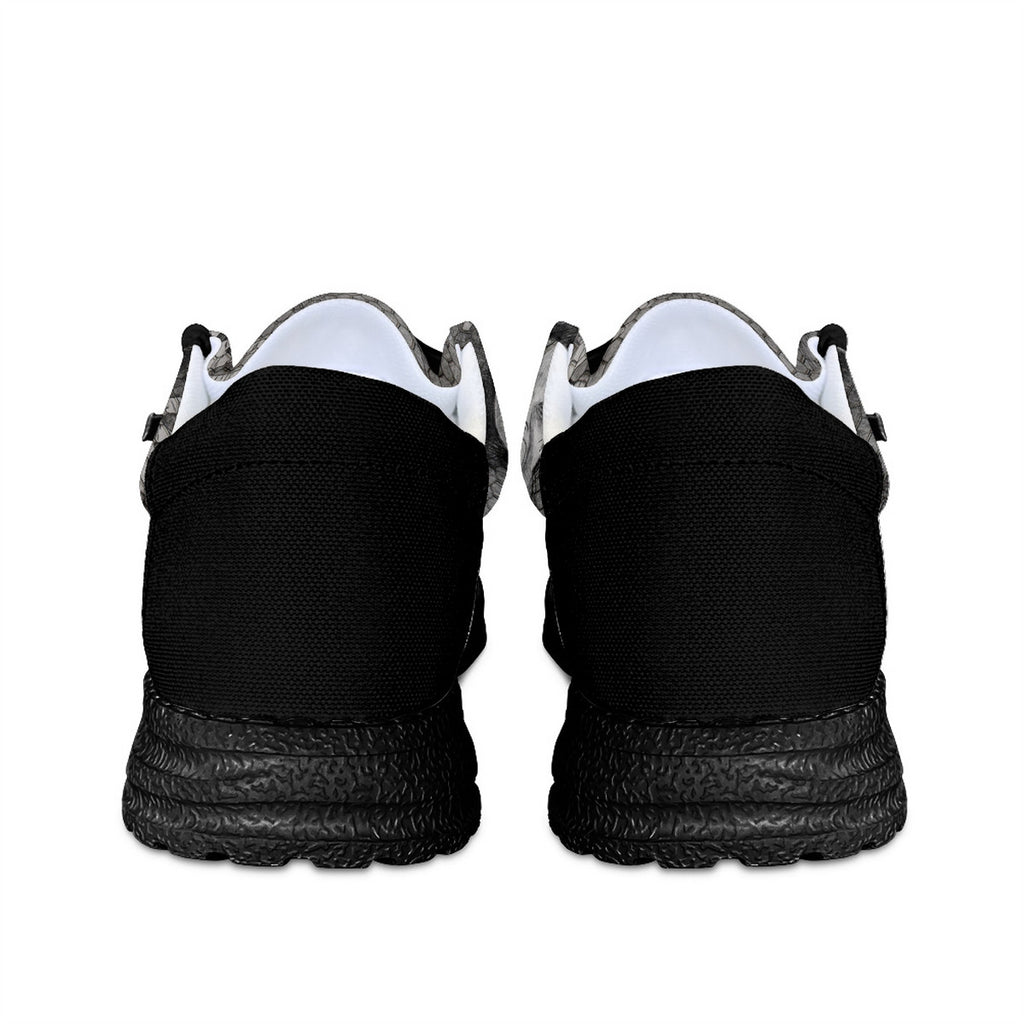 Rage - Original Artwork by Craig Davoll - New Upgraded Canvas Loafers