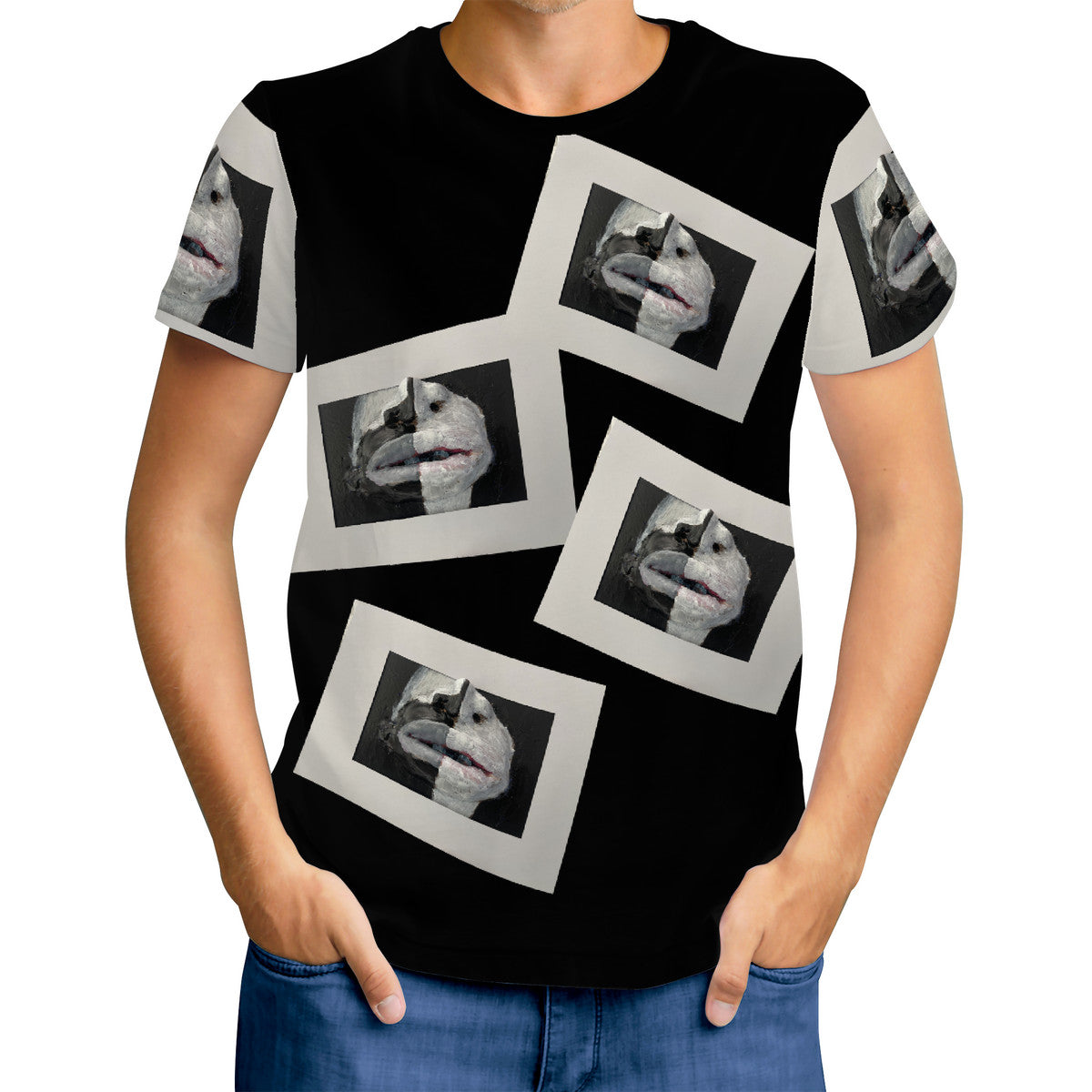 The Warriors Men's All Over Print T-Shirt