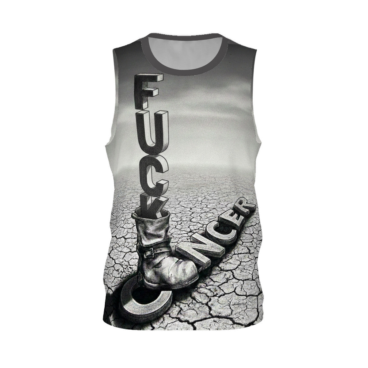 F*ck Cancer - Original Art by Craig Davoll - Men’s Basketball Tops Jersey