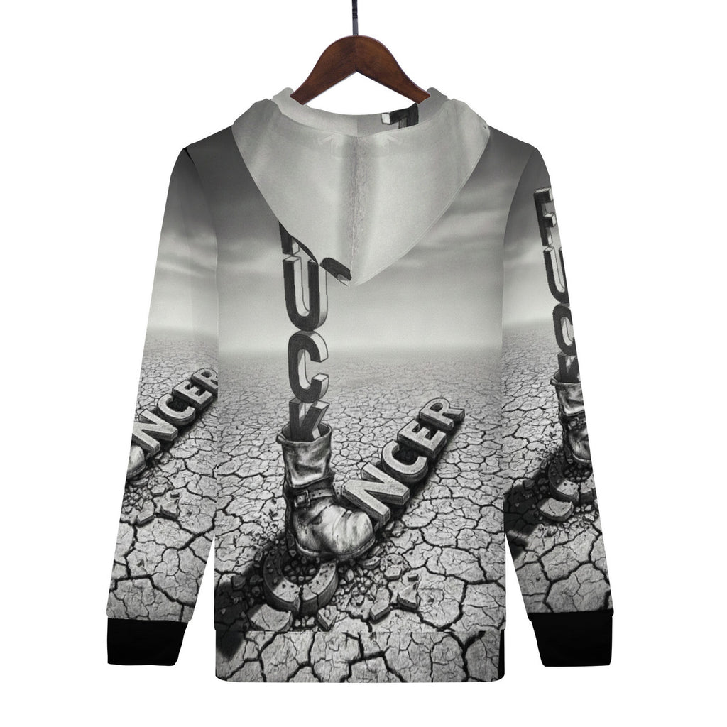 Fu*k Cancer - Men's All Over Print Hoodie