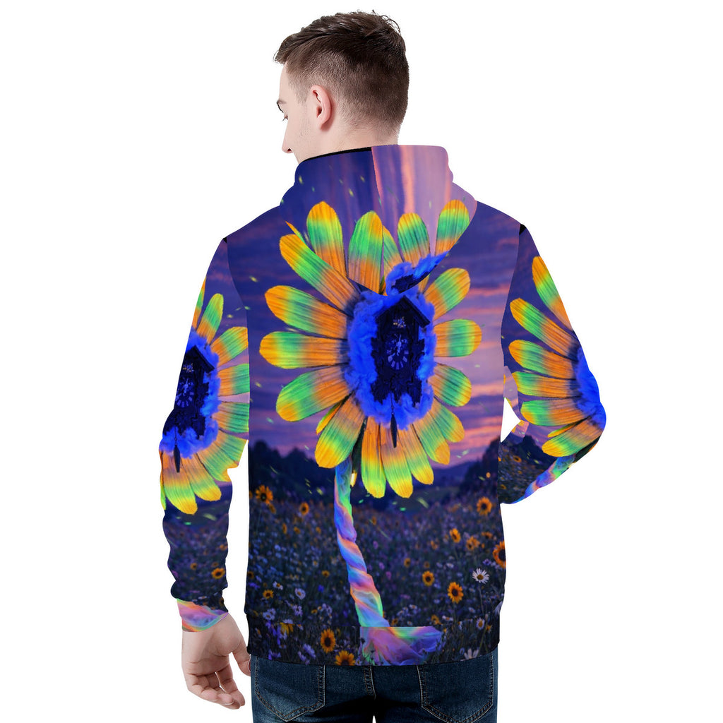 Lucy - Original Art by Craig Davoll - Men's All Over Print Hoodie