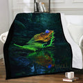 Feeling Froggy - Original Artwork by Craig Davoll - Blankets