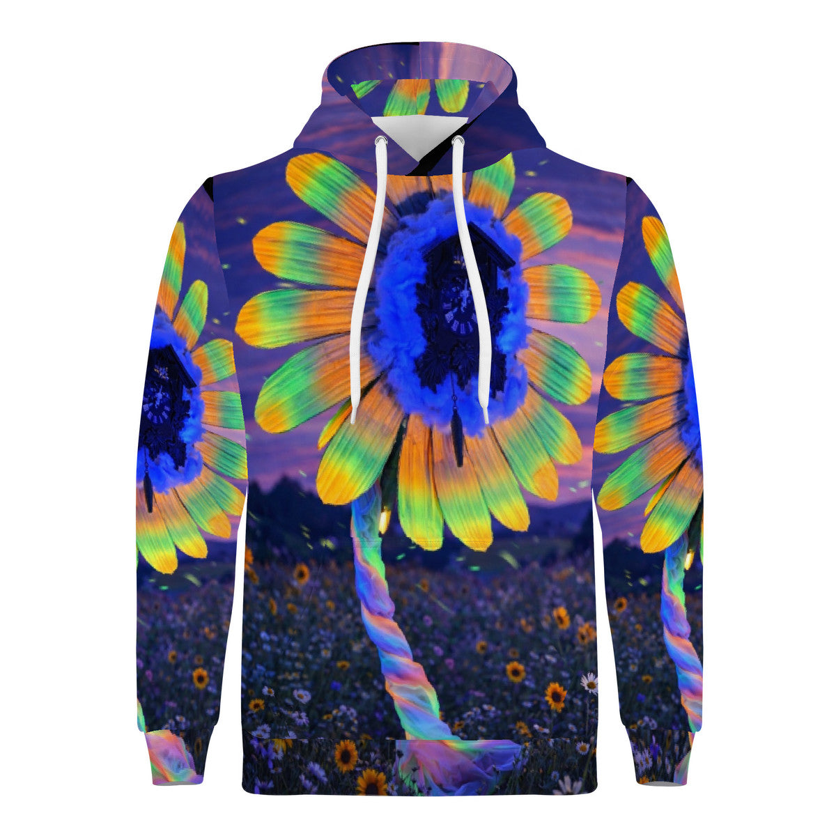 Lucy - Original Art by Craig Davoll - Men's All Over Print Hoodie