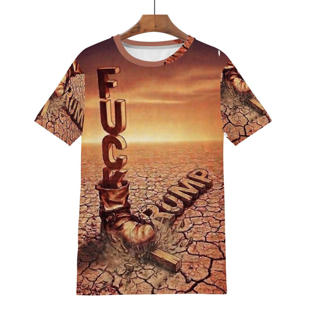 Fu*k Trump - Original Art by Craig Davoll - D61 Men's All Over Print T-Shirt