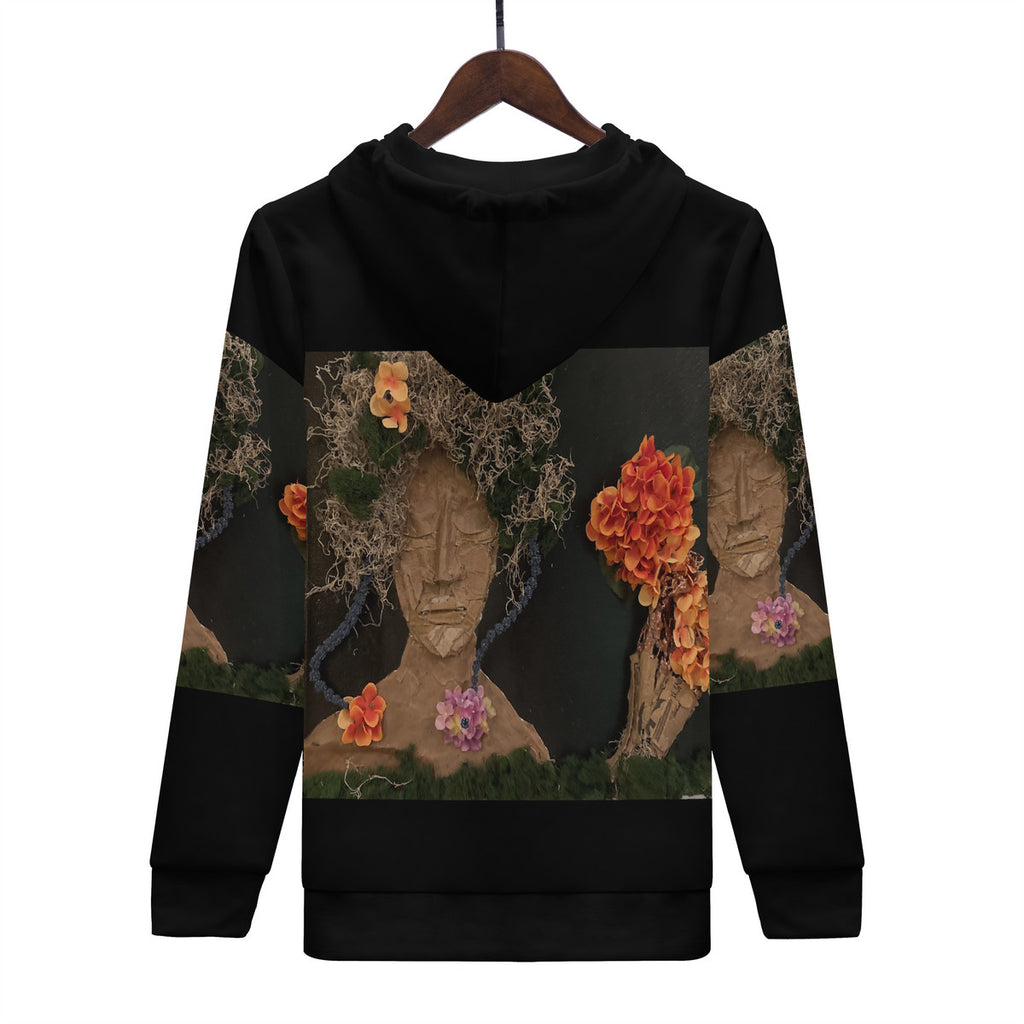 Come See Me - Original Artwork by Craig Davoll - Men's All Over Print Zip Hoodie