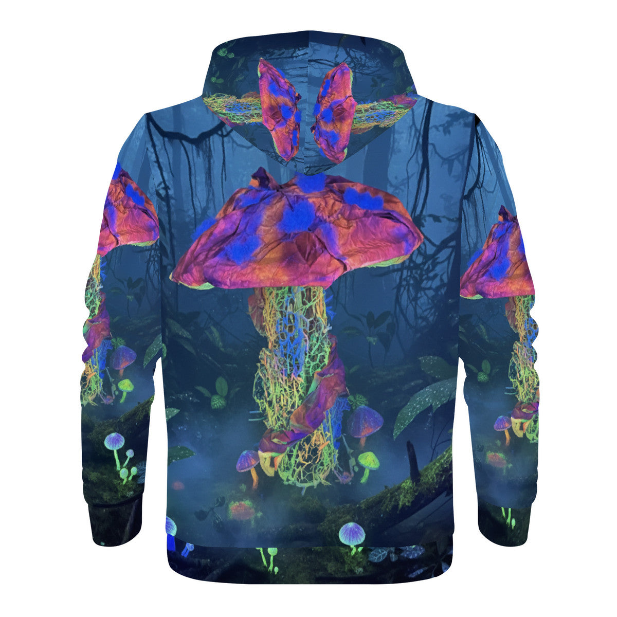 Mycel - Original Art by Craig Davoll - Men's All Over Print Hoodie