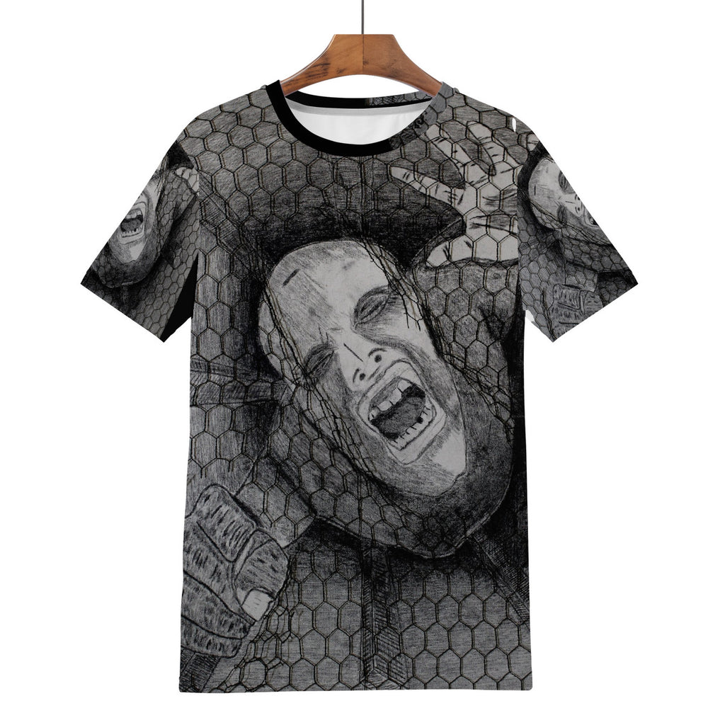Rage -  Original Artwork  by Craig Davoll - Men's All Over Print T-Shirt