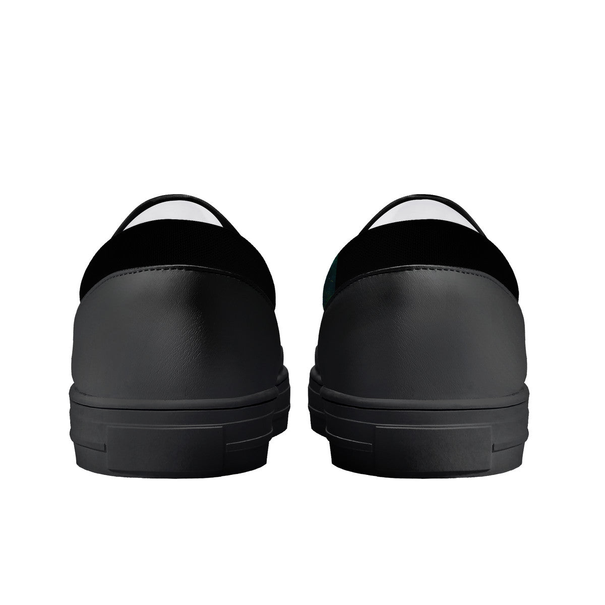 Feeling Froggy -  Original artwork by Craig Davoll - D28 Kids Slip-on shoes - Black