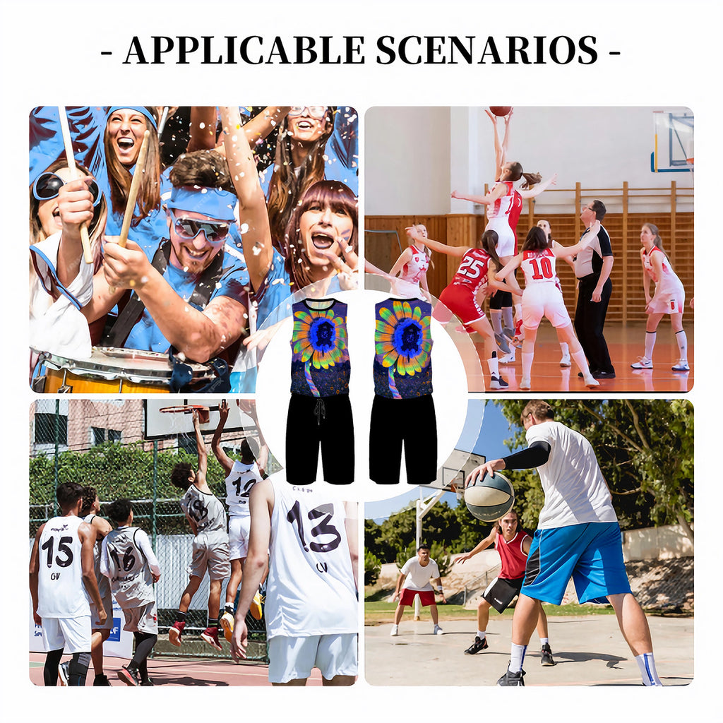 Lucy - Original Art by Craig Davoll - Men’s Basketball Uniform Jersey Set
