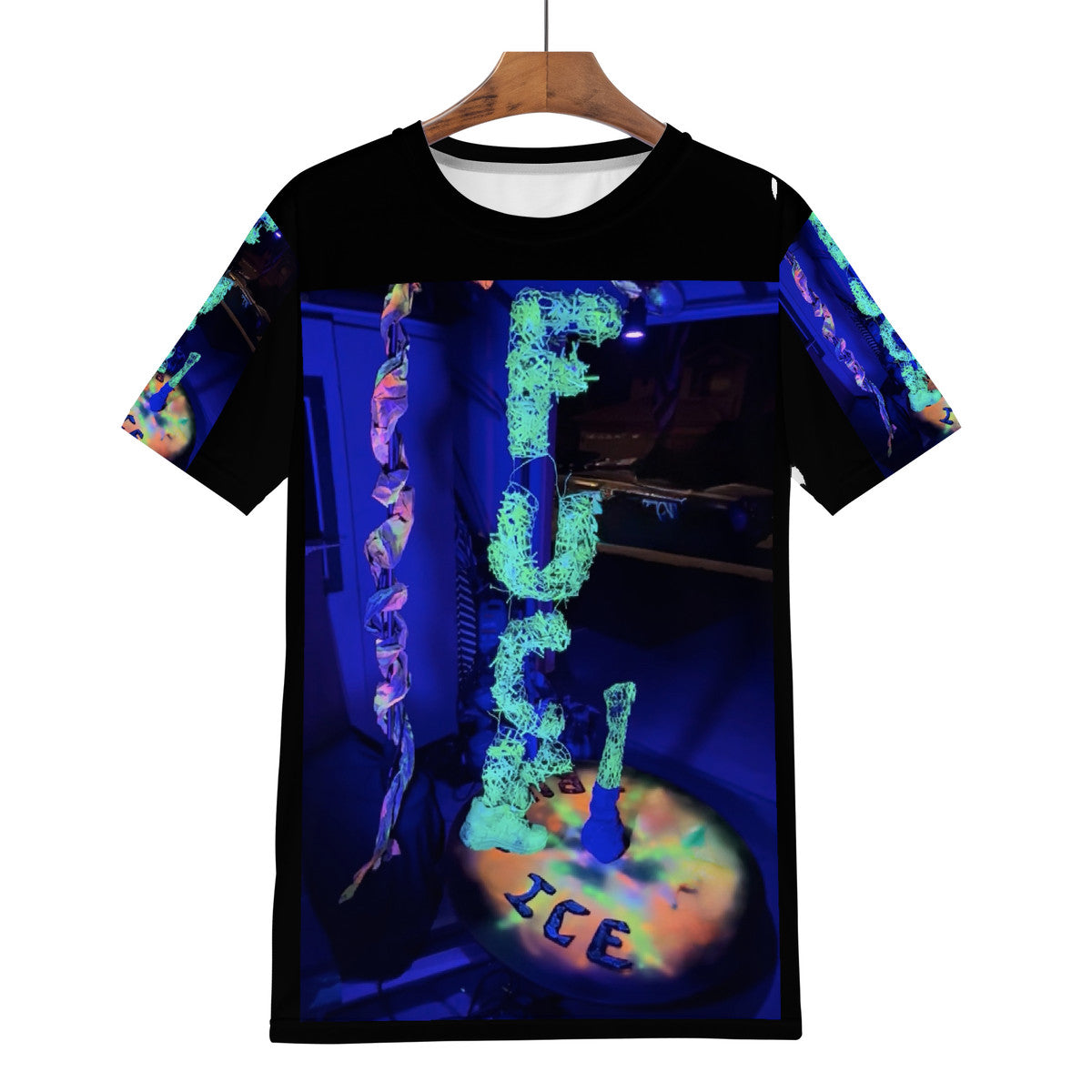Fu*k Ice - Original Art by Craig Davoll - D61 Men's All Over Print T-Shirt