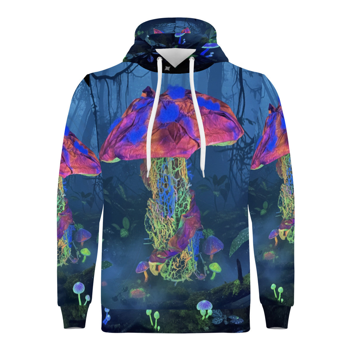 Mycel - Original Art by Craig Davoll - Men's All Over Print Hoodie