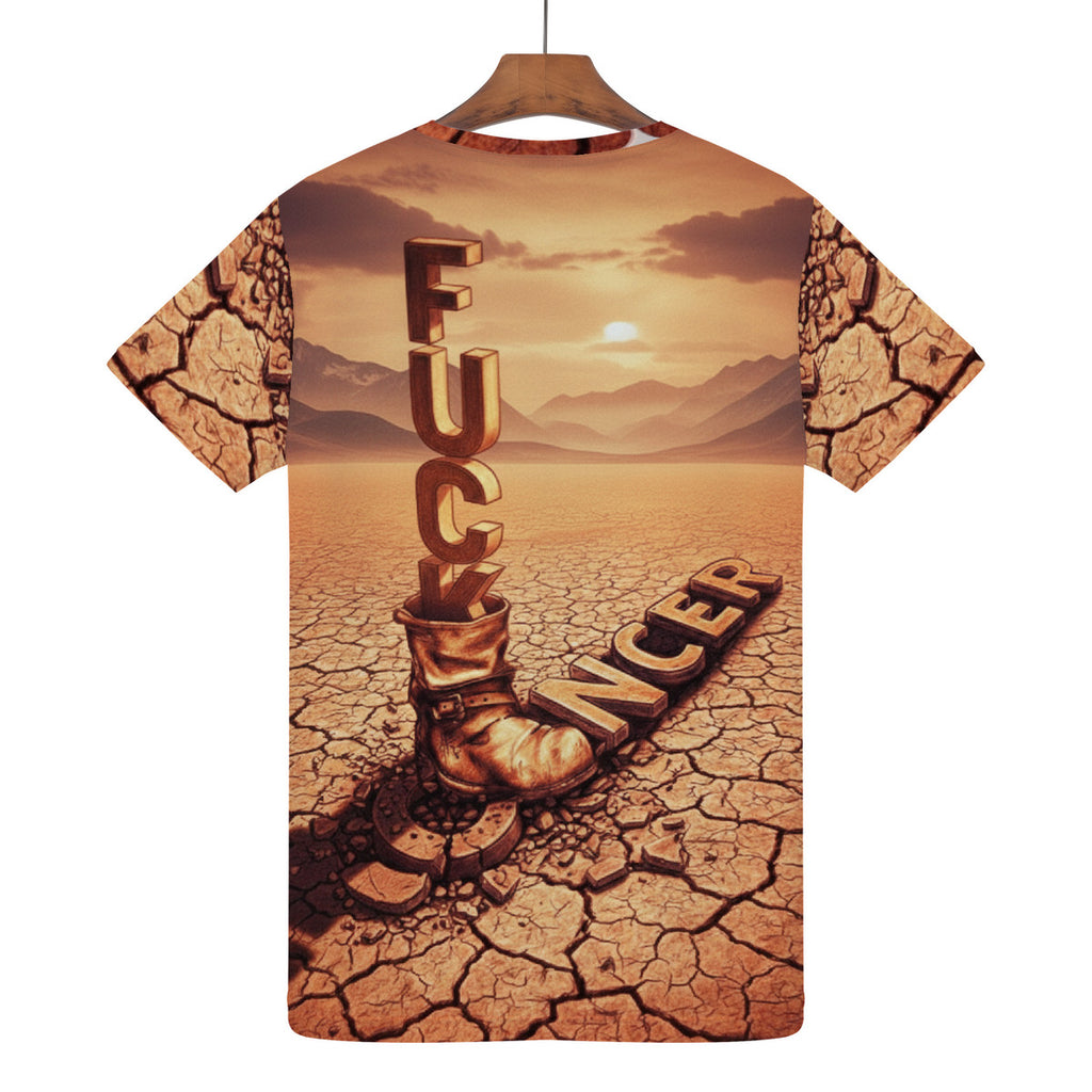 Fu*k Cancer - Men's All Over Print T-Shirt