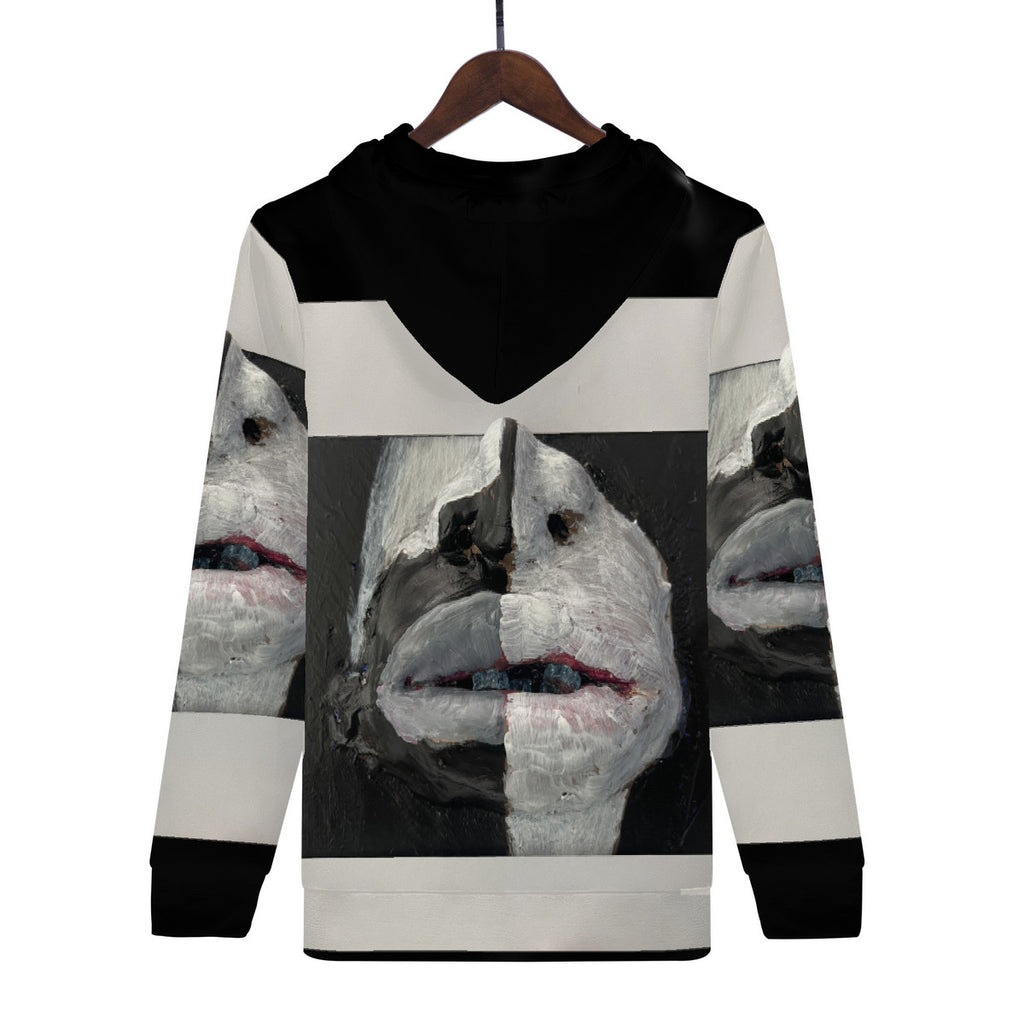 The Warrior - Original Artwork by Craig Davoll - Men's All Over Print Hoodie