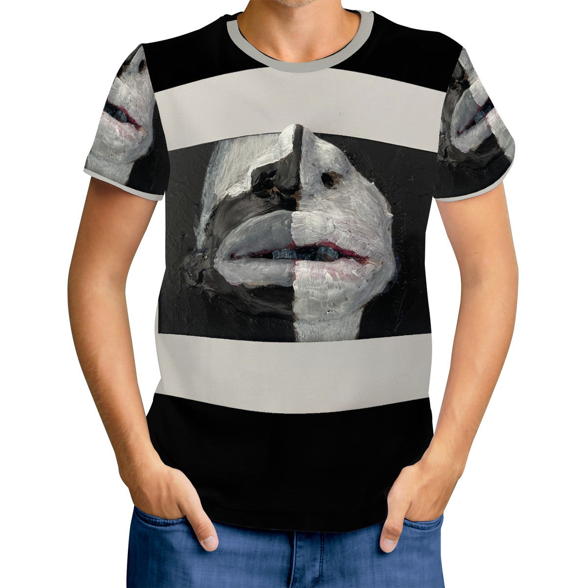 The Warrior - Original Art by Craig Davoll - Men's All Over Print T-Shirt