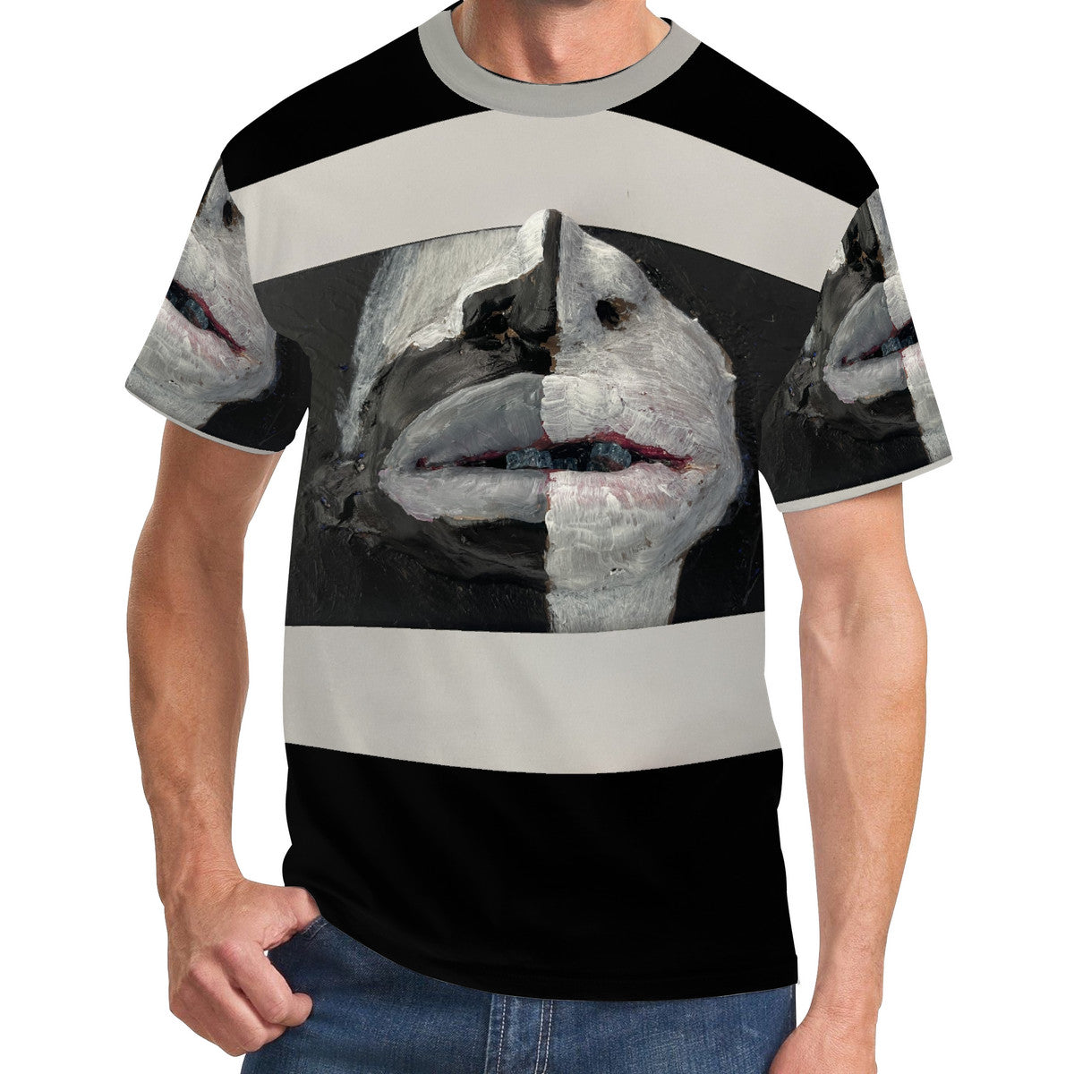 The Warrior - Original Art by Craig Davoll - Men's All Over Print T-Shirt