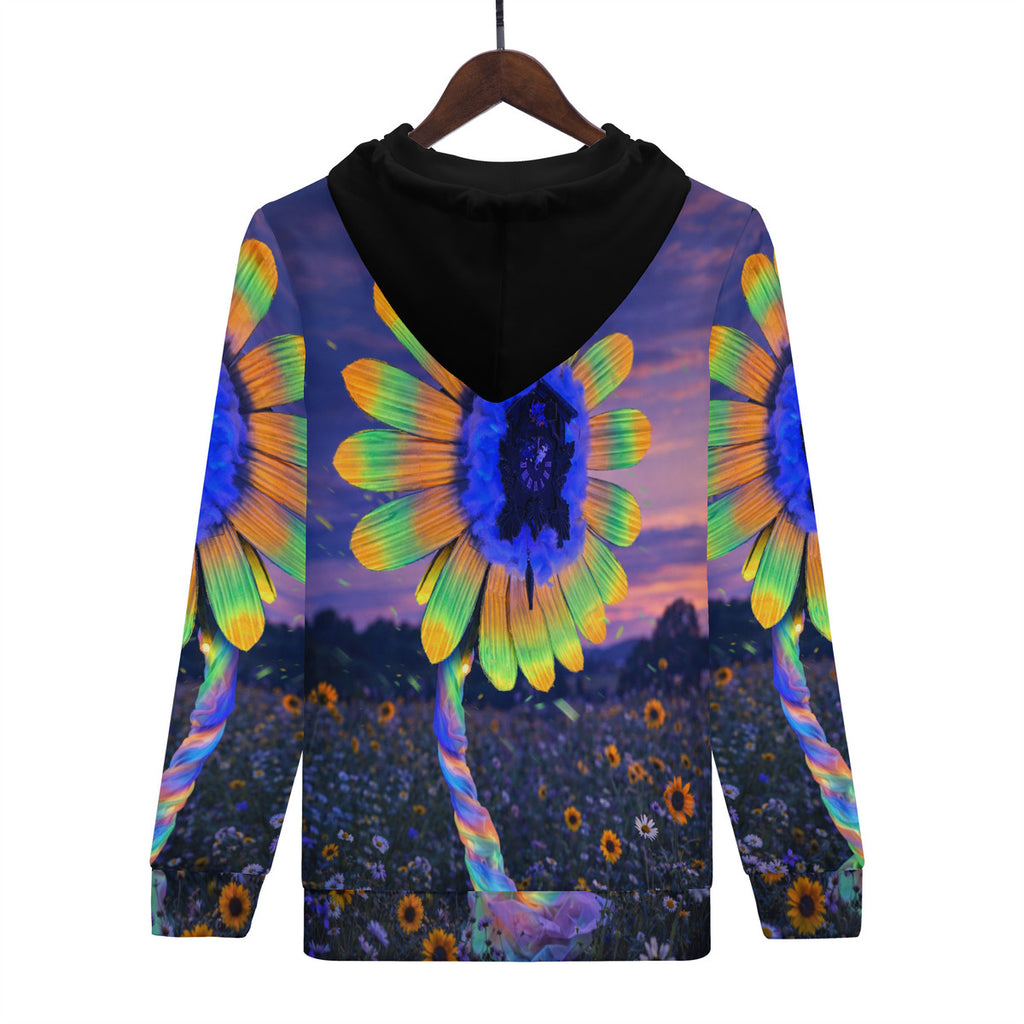 Lucy - Original Artwork by Craig Davoll - Women's All Over Print Zip Hoodie