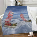 Cloud 9 - Original Art by Craig Davoll - D43 Blankets