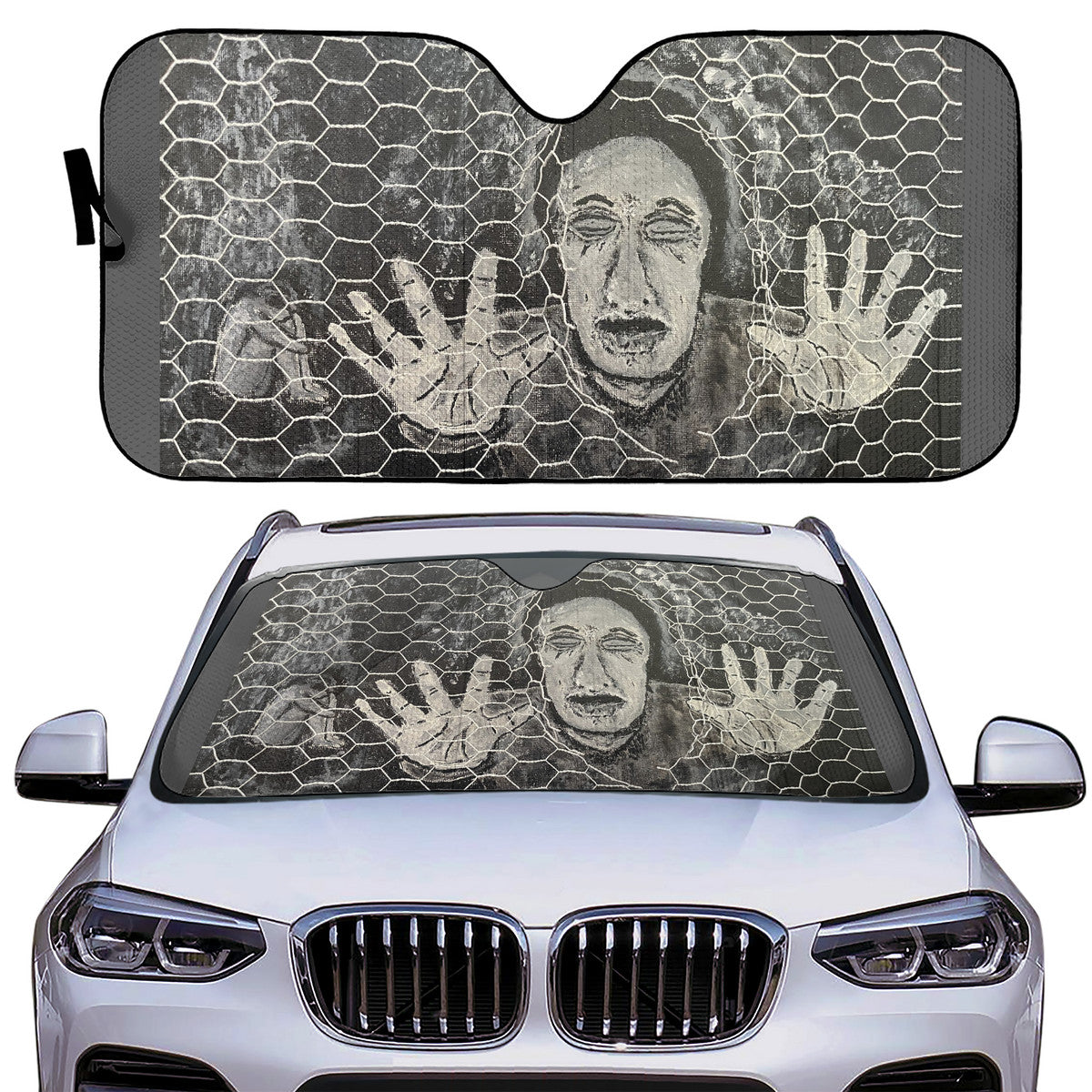 I Know Why - Original Art by Craig Davoll - SF_F40 Auto Sun Shades