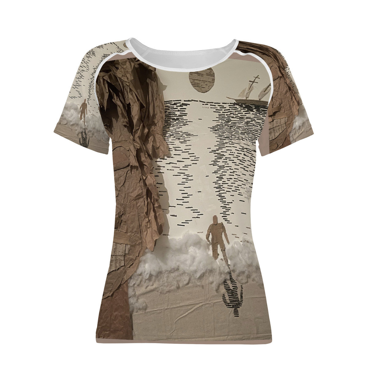 Midnight Run - Original Artwork by Craig Davoll - Women's All-Over Print T shirt