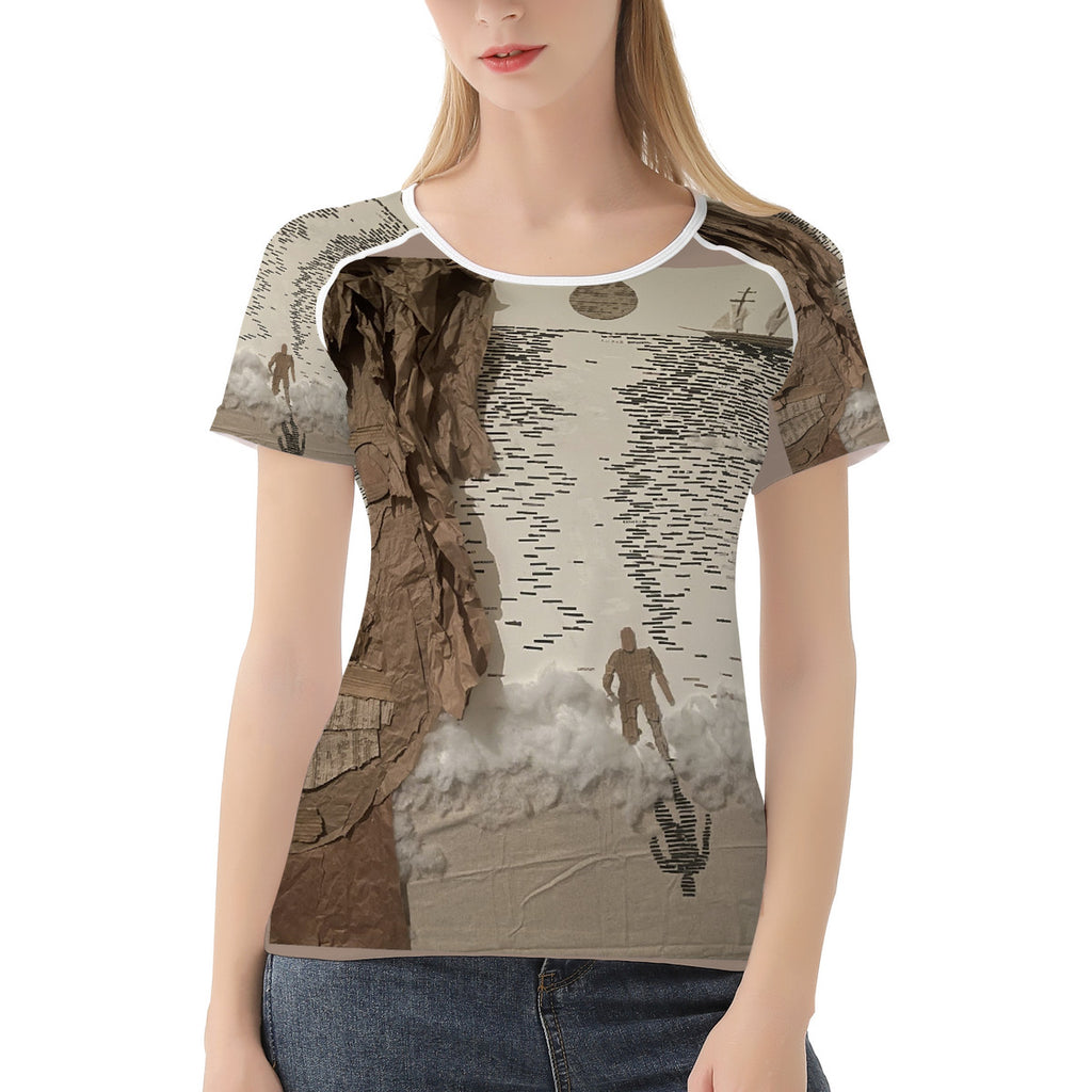 Midnight Run - Original Artwork by Craig Davoll - Women's All-Over Print T shirt
