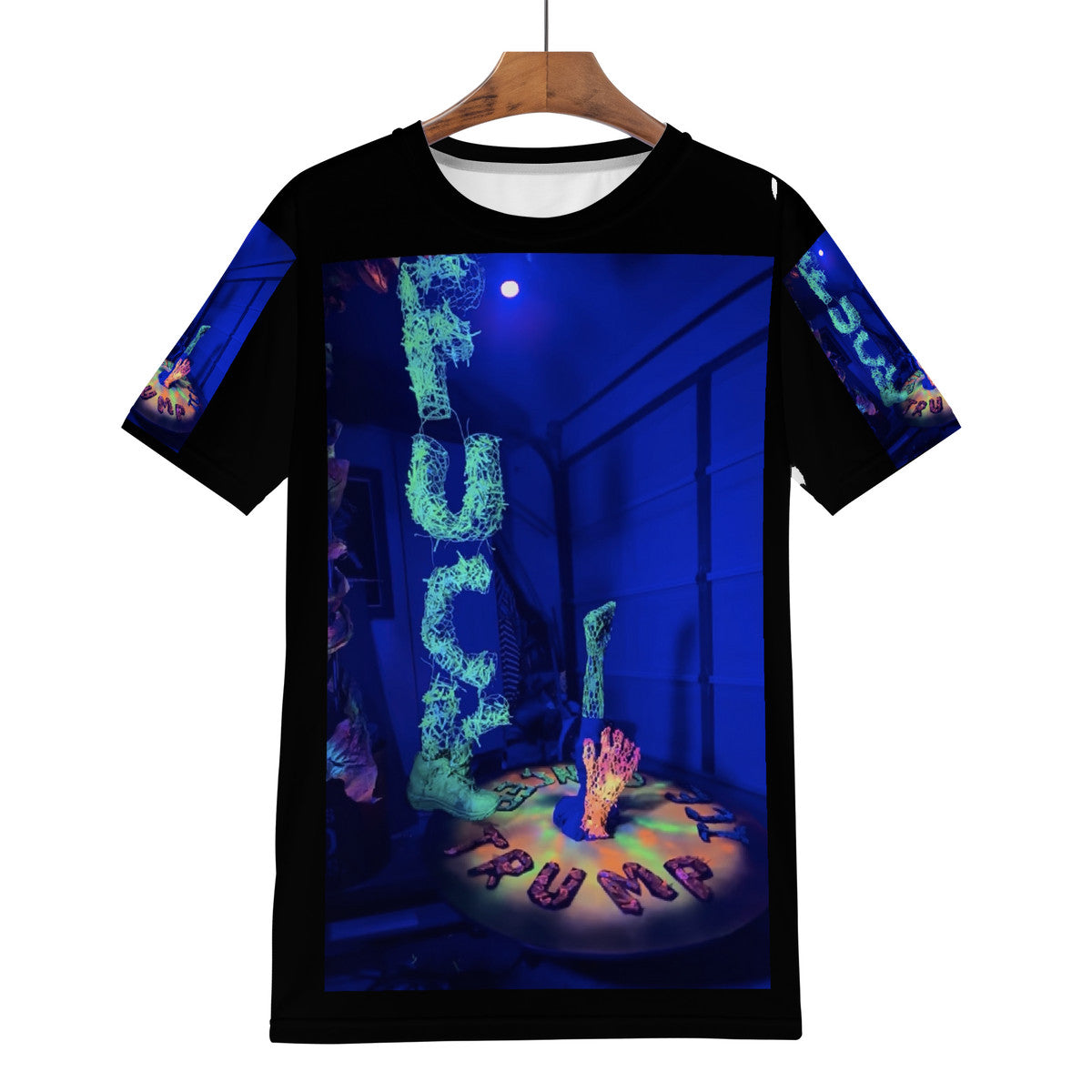Fu*k Trump - Original Art by Craig Davoll - Unisex  All Over Print T-Shirt