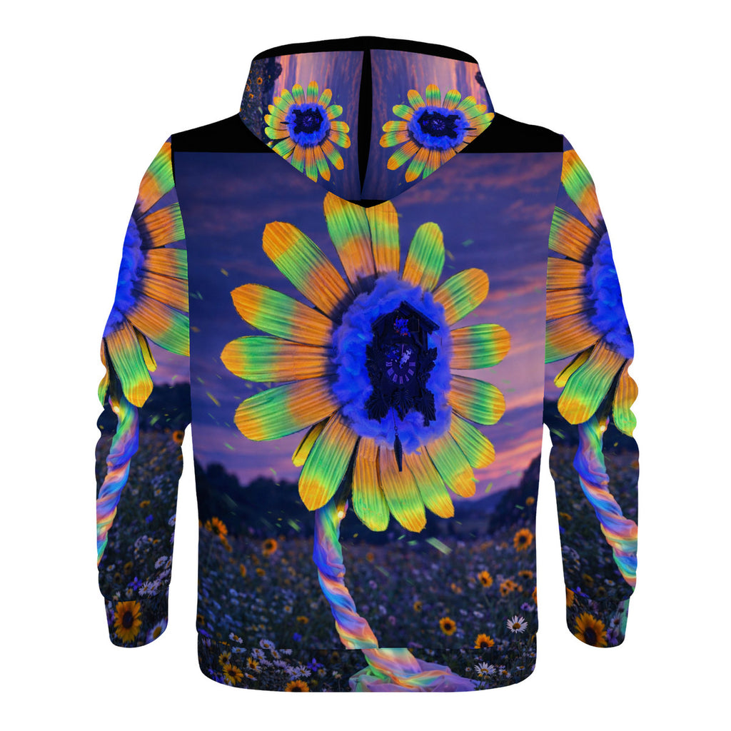 Lucy - Original Artwork by Craig Davoll - Men's All Over Print Zip Hoodie