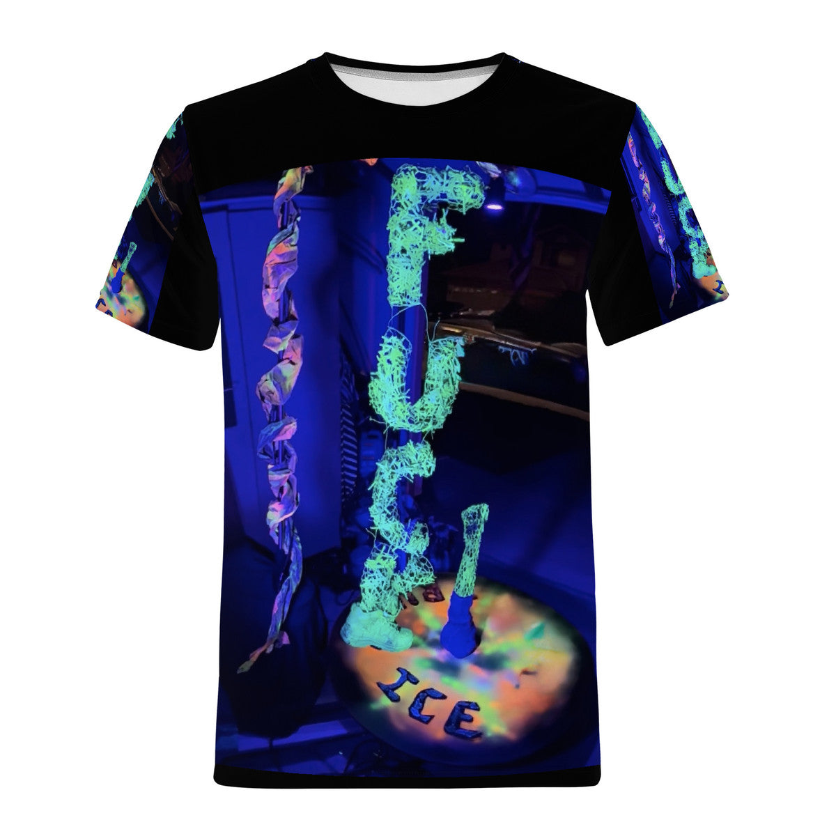 Fu*k Ice - Original Art by Craig Davoll - D61 Men's All Over Print T-Shirt