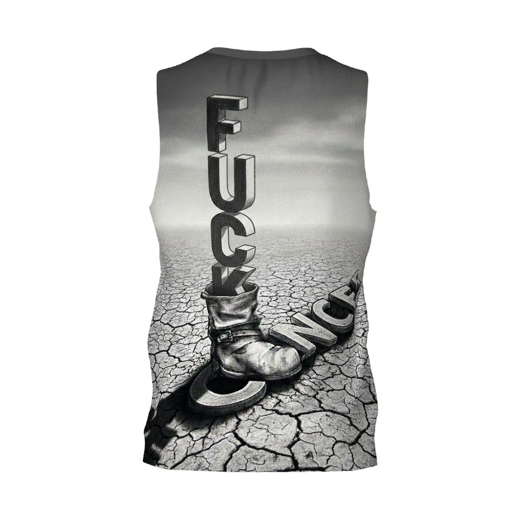 F*ck Cancer - Original Art by Craig Davoll - Men’s Basketball Tops Jersey