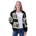 The Warriors - Original Artwork by Craig Davoll -  Women's All Over Print Zip Hoodie