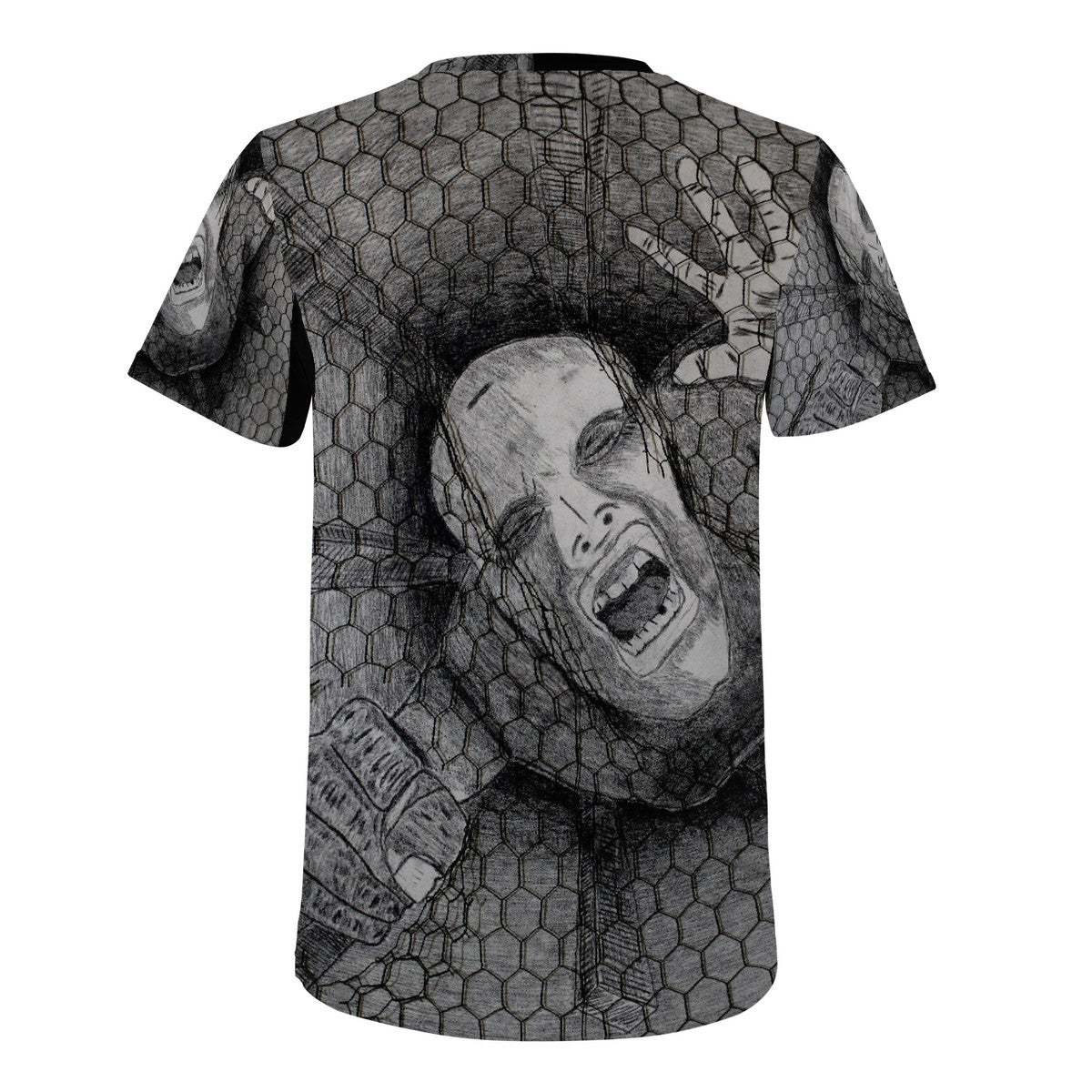 Rage -  Original Artwork  by Craig Davoll - Men's All Over Print T-Shirt
