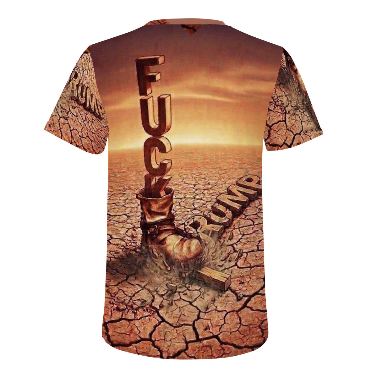 Fu*k Trump - Original Art by Craig Davoll - D61 Men's All Over Print T-Shirt