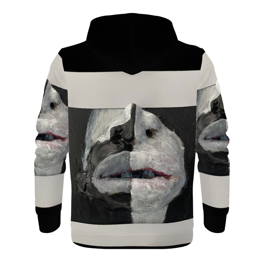 The Warrior - Original Artwork by Craig Davoll - Men's All Over Print Hoodie