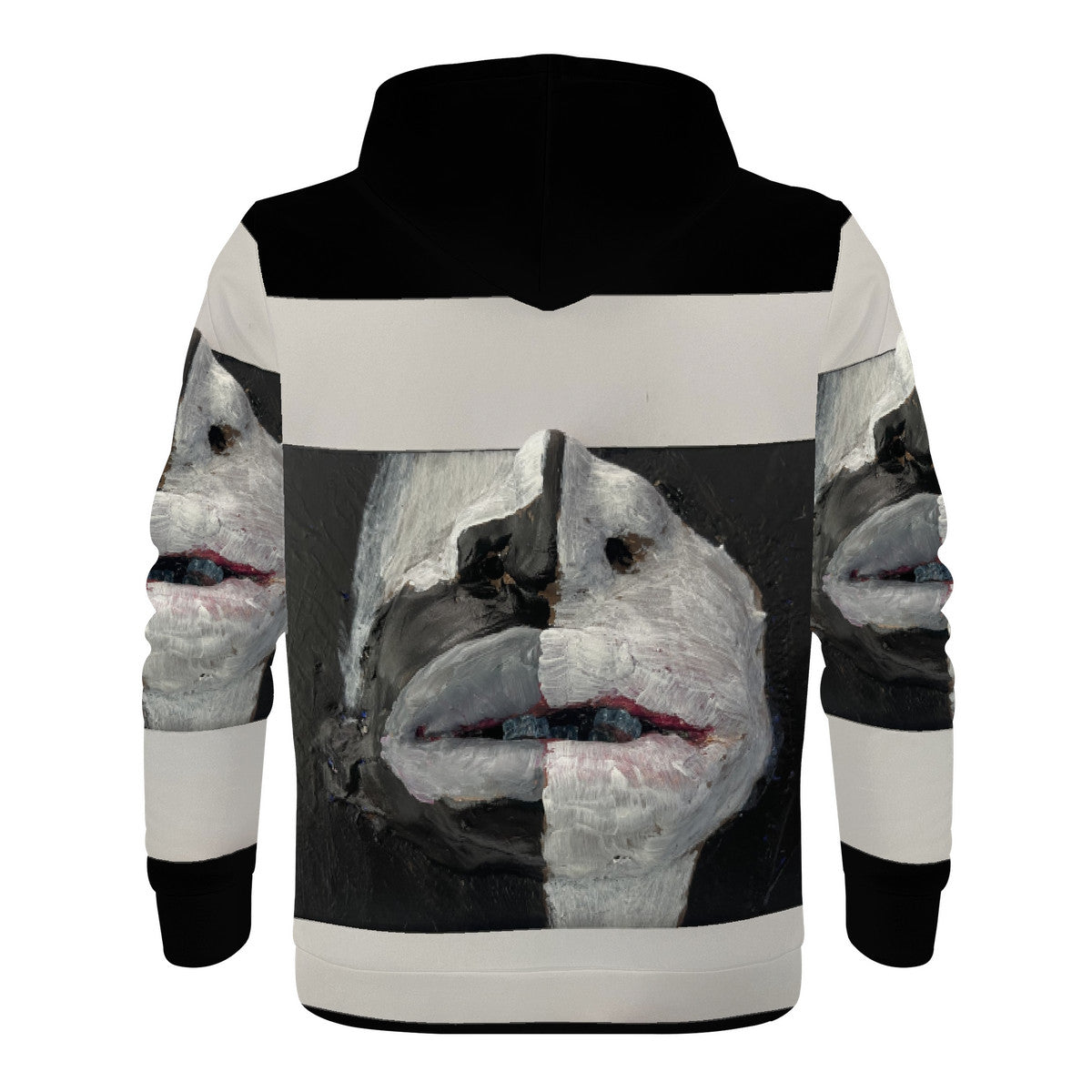 The Warrior - Original Artwork by Craig Davoll - Men's All Over Print Hoodie