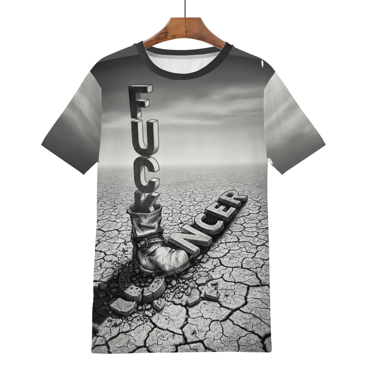 Fu*k Cancer Men's All Over Print T-Shirt