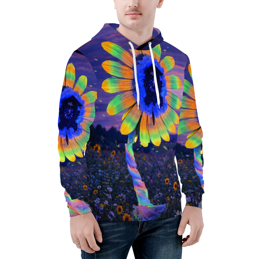 Lucy - Original Art by Craig Davoll - Men's All Over Print Hoodie