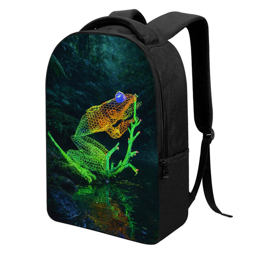Feeling Froggy - Original Art by Craig Davoll - D37 Laptop Backpack